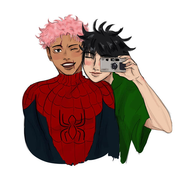 itafushi spider-man au!