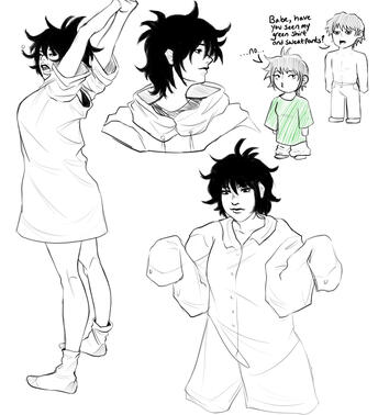 mamaguro steals toji's clothes