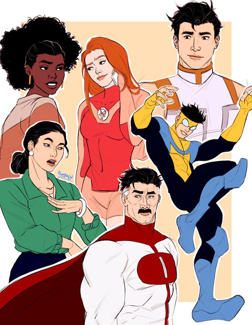 [INVINCIBLE] Character Spread