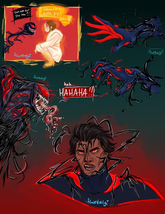 &quot;What if... Miguel O&#39;Hara was a Symbiote Host?&quot;