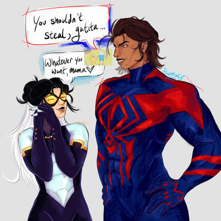 Eliza and Fem!Miguel